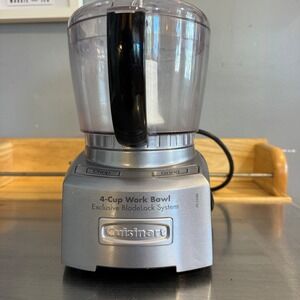 Cuisinart Elite Collection 4-Cup Chopper Grinder Brushed Chrome CH-4DC Silver